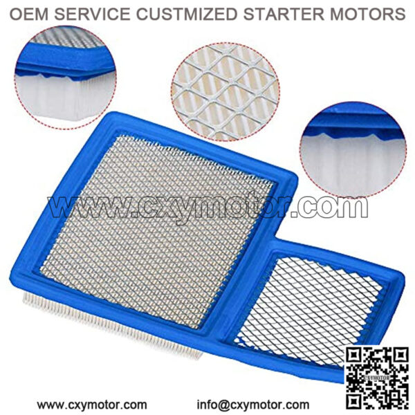 Air Pre Filter Fuel Filter Kit Replacement for Yamaha G16 G19 G20 G22 G29 Drive Gas Golf Cart 1996-UP 4 Cycle 301cc 357cc Engine Replaces JN6-E4450-01 JN6-E445E-00 - Image 4