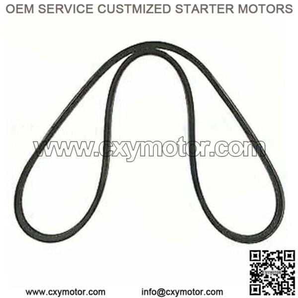 M120381 Double V Deck Belt Fits John Deere 5/8" x 125" Outside Measurement - Image 2