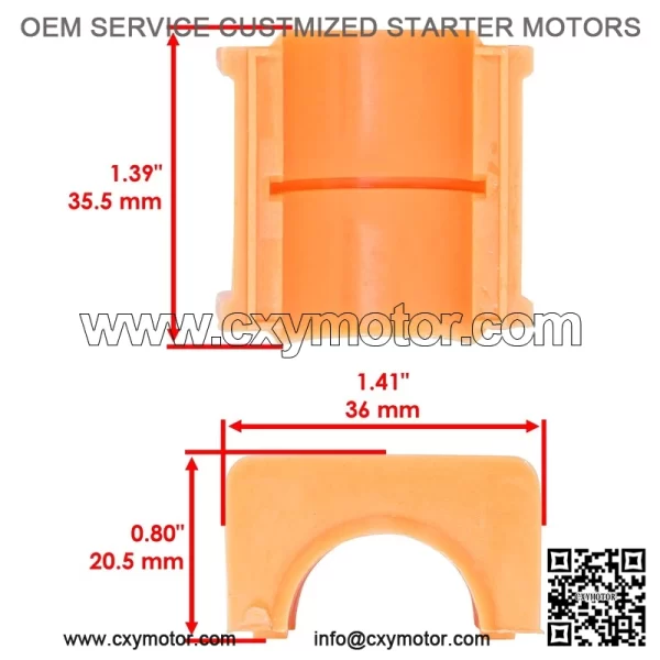 Polaris Scrambler 500 1997-2000 Steering Post Upper/Lower Bushings - Image 3