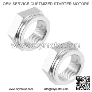 Polaris Scrambler 400/500 2X4/4X4 2002 Rear Axle Nuts (2)