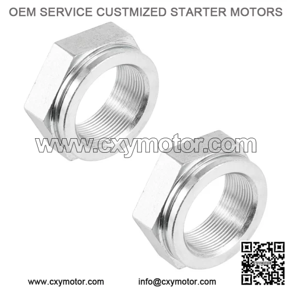 Polaris Scrambler 400/500 2X4/4X4 2002 Rear Axle Nuts (2)