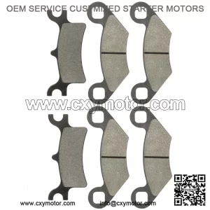 Polaris Scrambler 500 4X4 2005-2012 Front/Rear Brake Pads