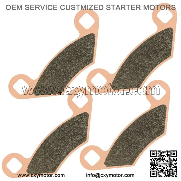 Polaris Scrambler 500 4X4 2001-2006 Sintered Front Brake Pads - Image 5