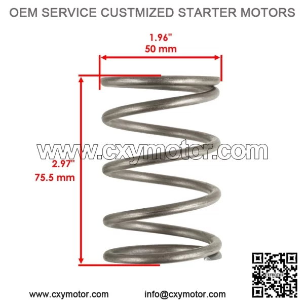 Polaris Scrambler 500 1997 Primary Drive Clutch Spring - 7041132 - Image 2
